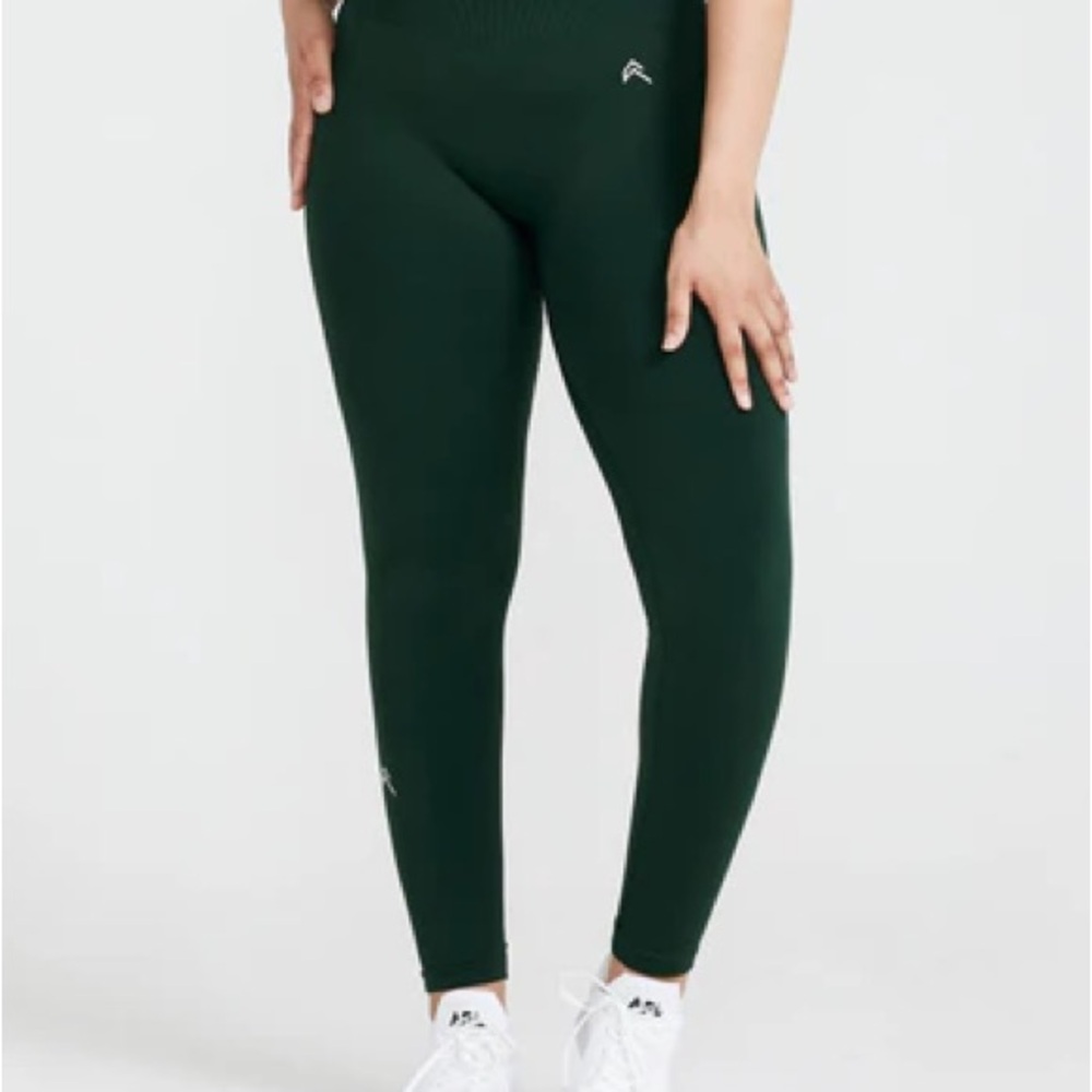 Oner Active Dark Green Leggings - Evergreen